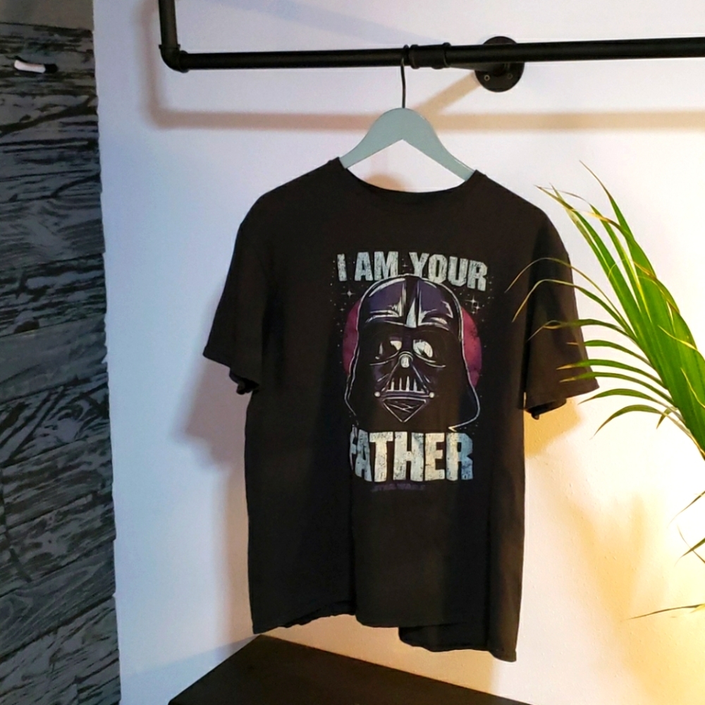 Star Wars Shirt Darth Vader Large Vintage Style